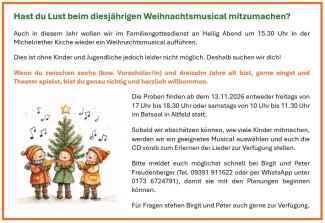 2026_Aufruf Weihnachtsmusical