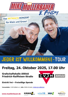 Konzert Mike Müllerbauer Grafschaftshalle Altfeld